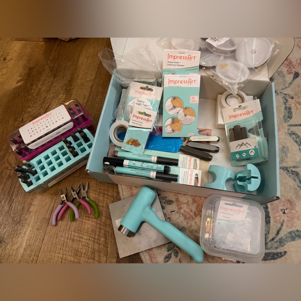 Impress art stamping kit